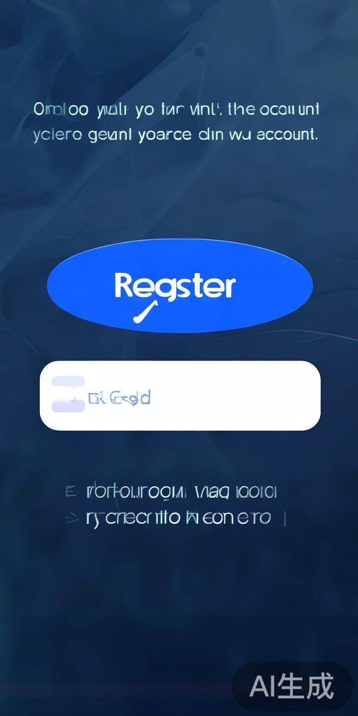 注册账户：点击页面右上角的“注册”按钮，填写基本信